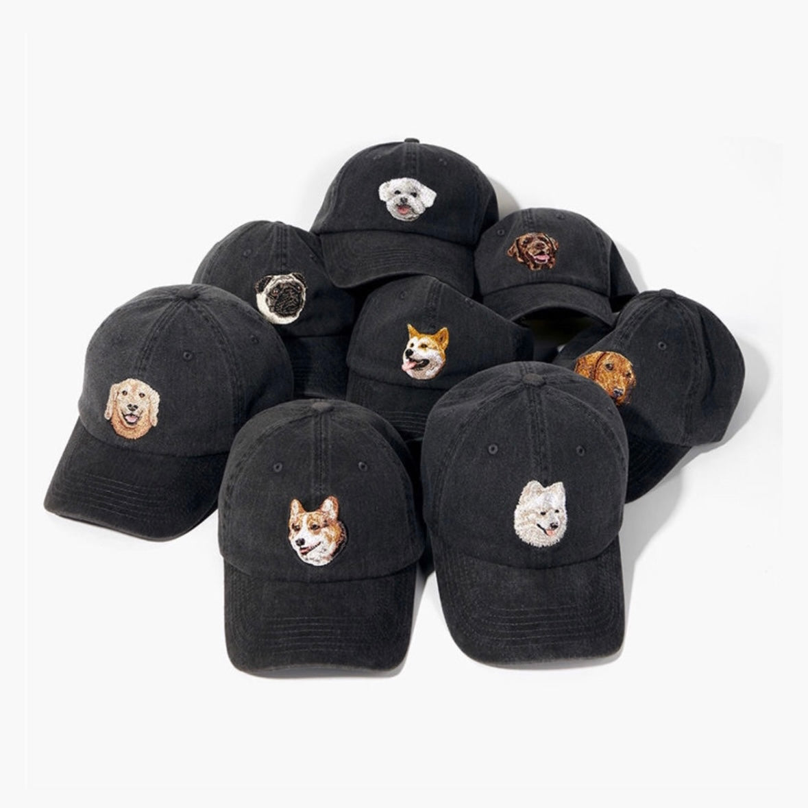 Embroidery Puppy Cap